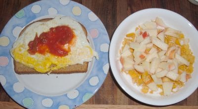day 24 breakfast