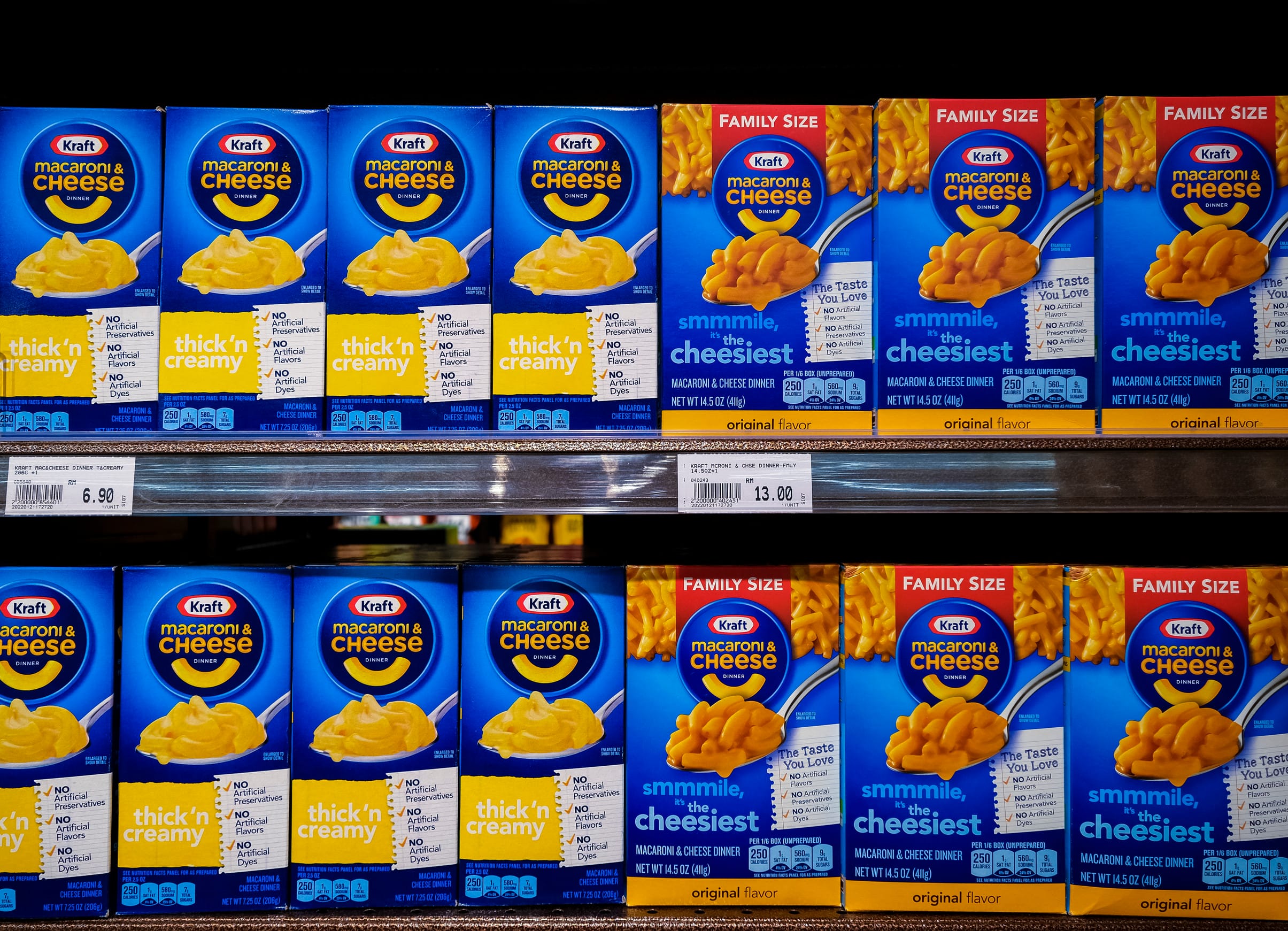 FDA food dye ban - mac and cheese