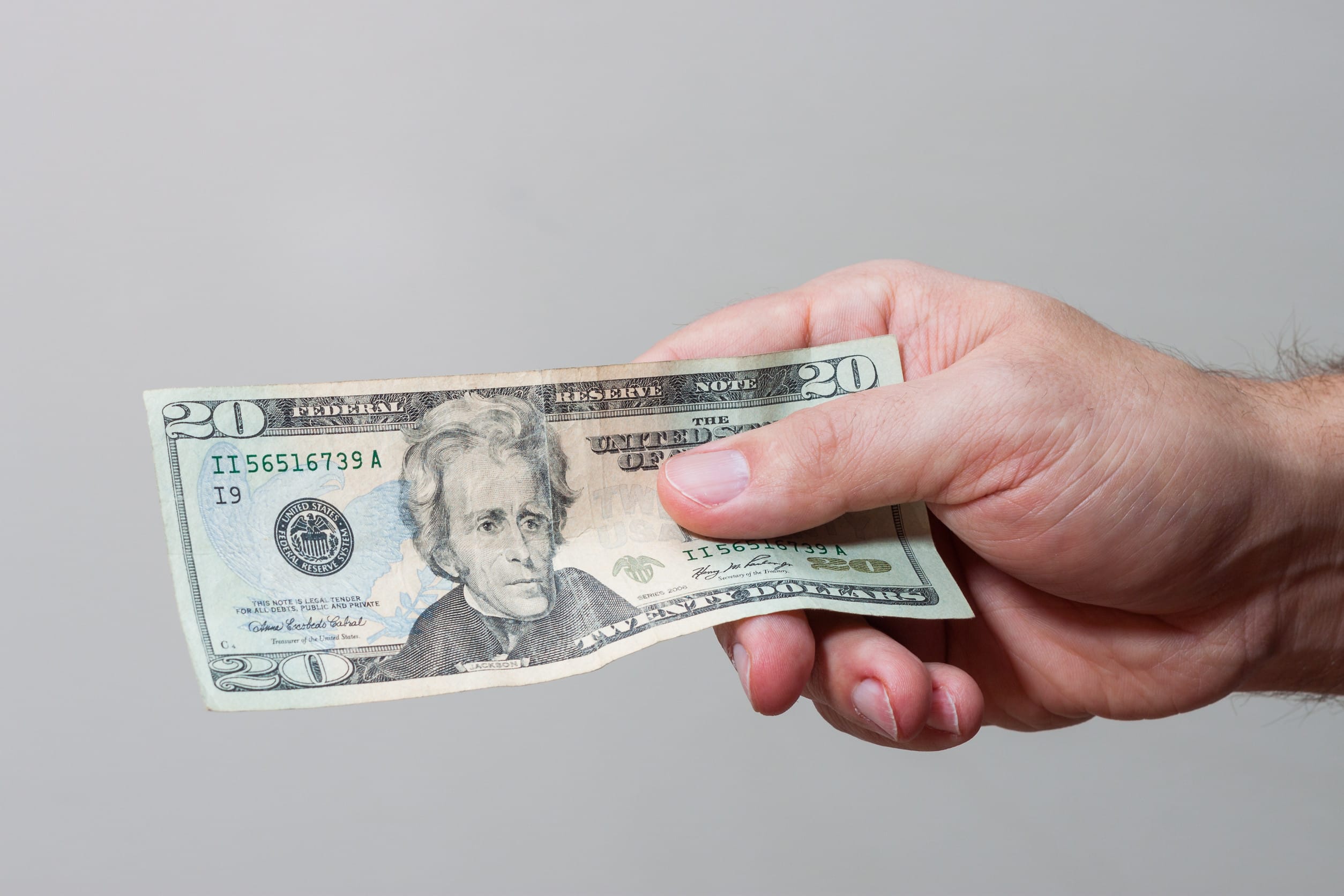 $20 bill