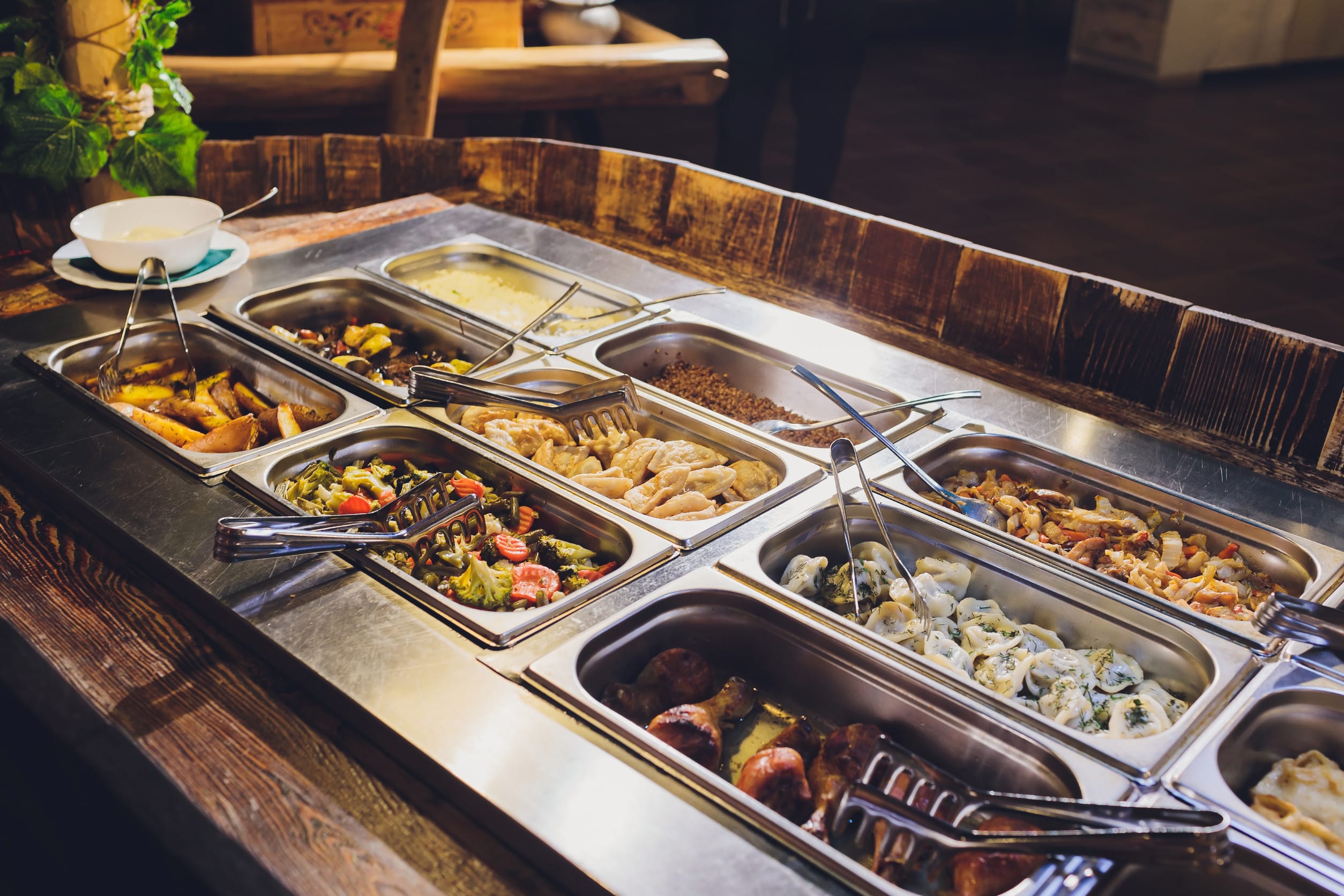 grocery store hot bar