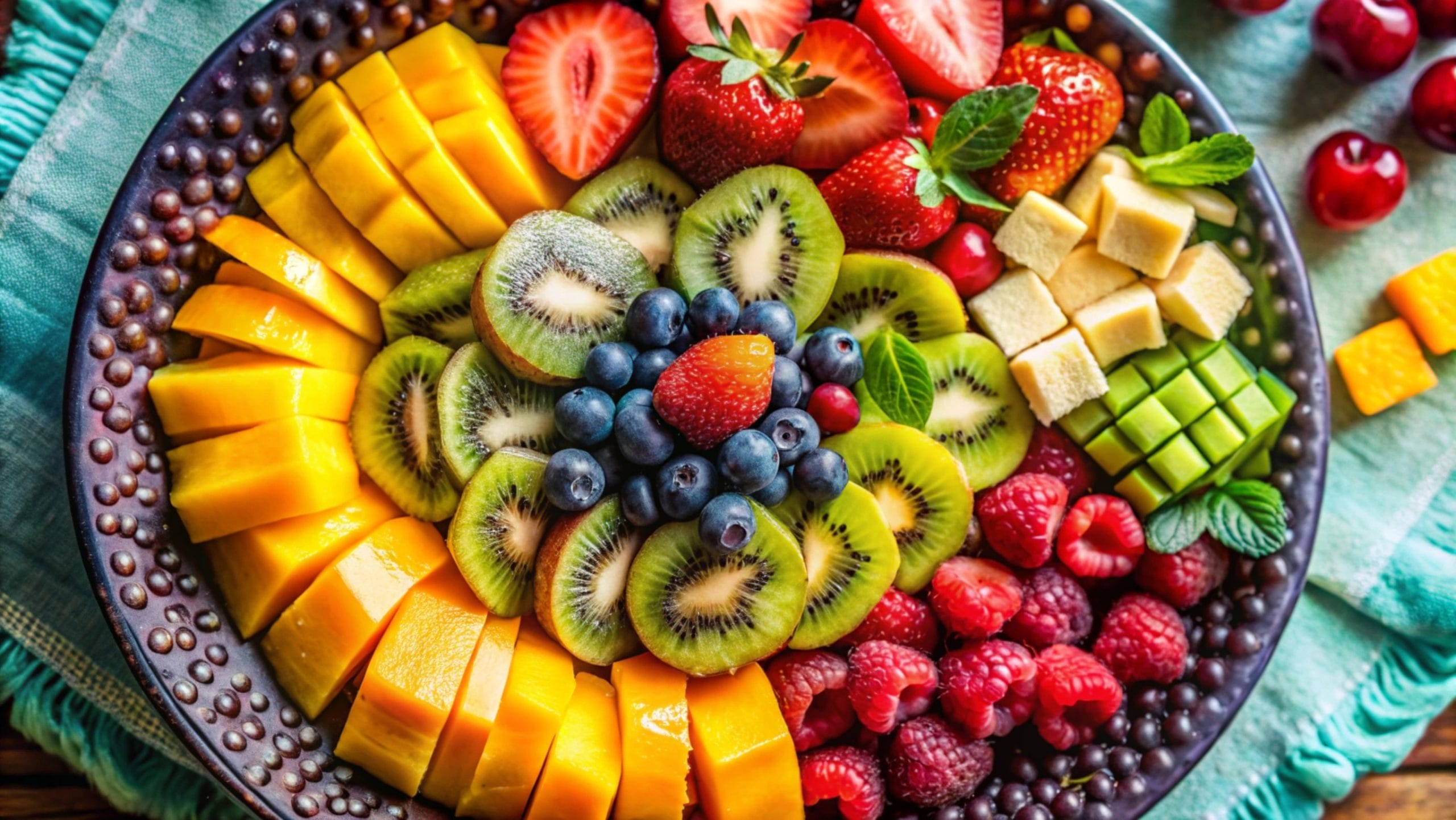 grocery store items - pre cut fruit