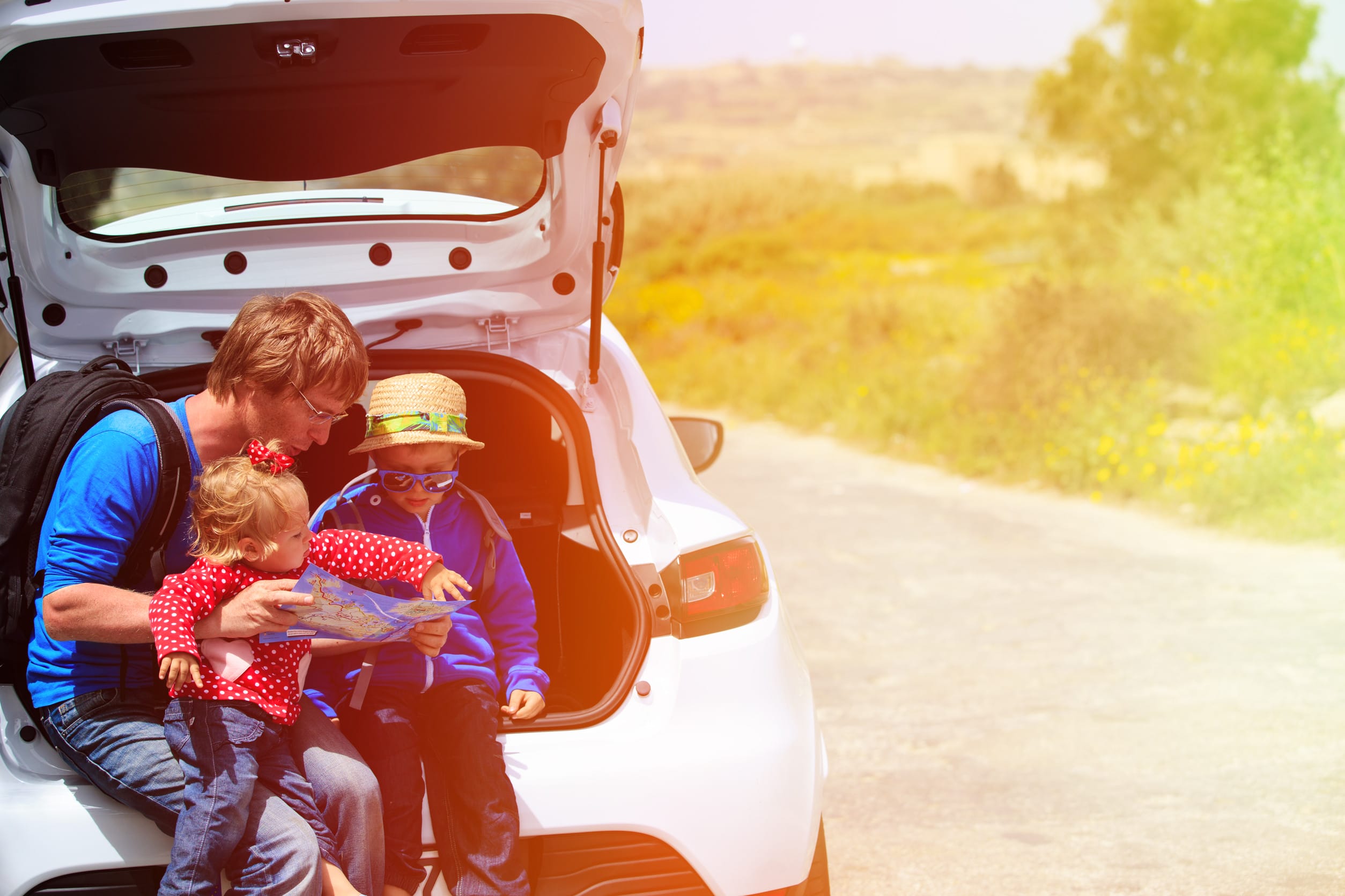 road trip with children under 5