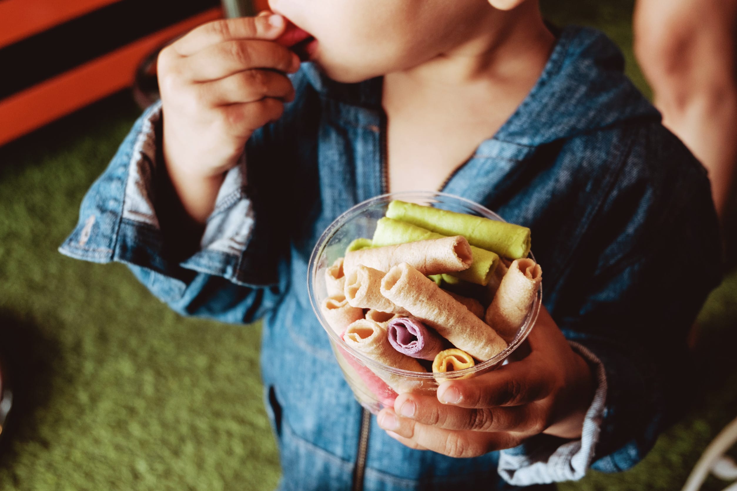 snacks marketed to children