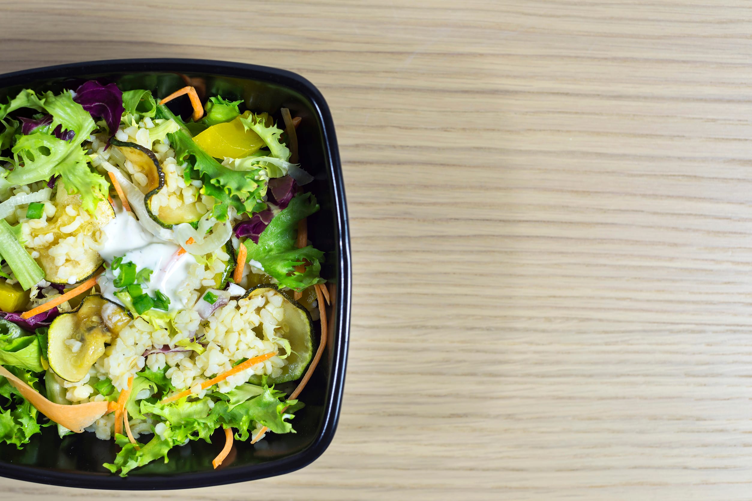 fast food employees warn against - salads