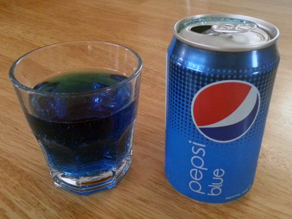 Pepsi_Blue products that no longer exist - Pepsi Blue