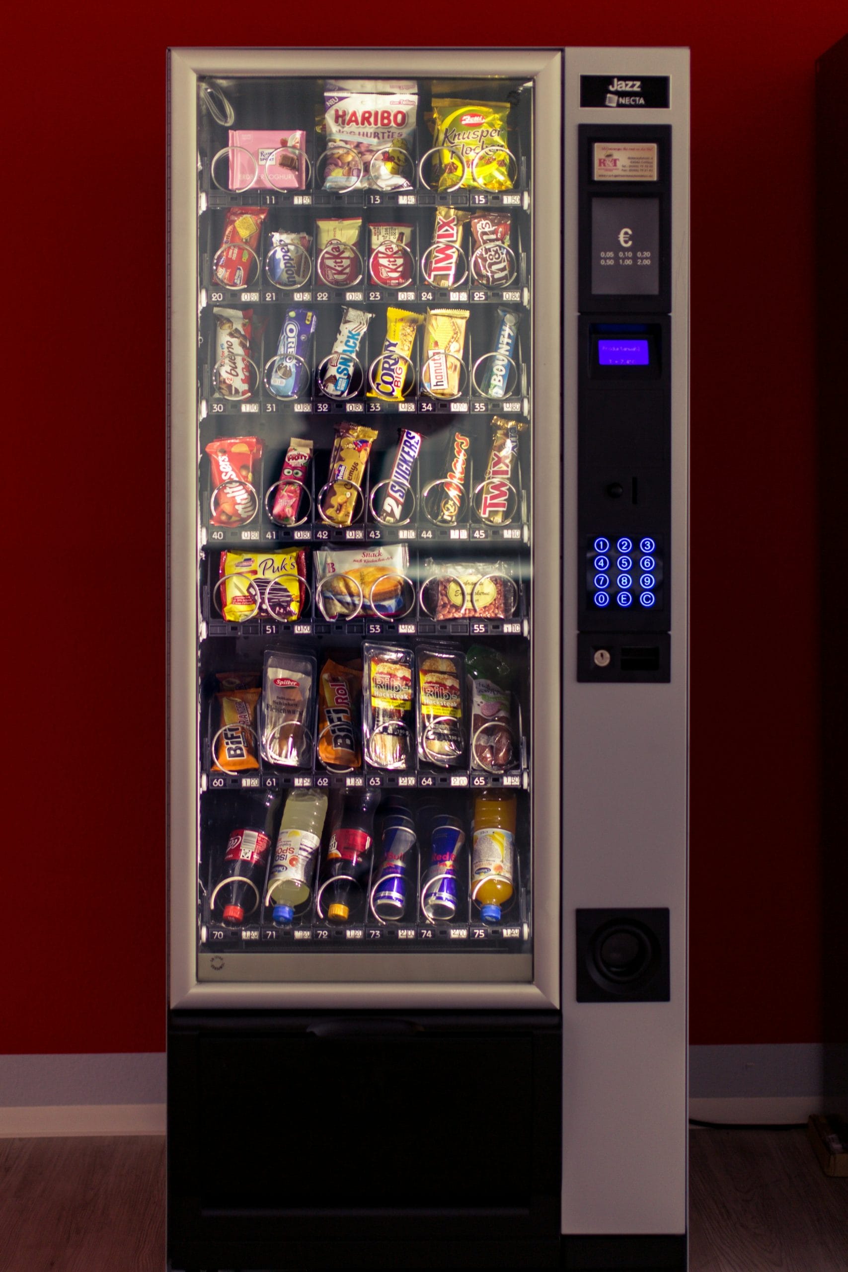 vending machine snacks