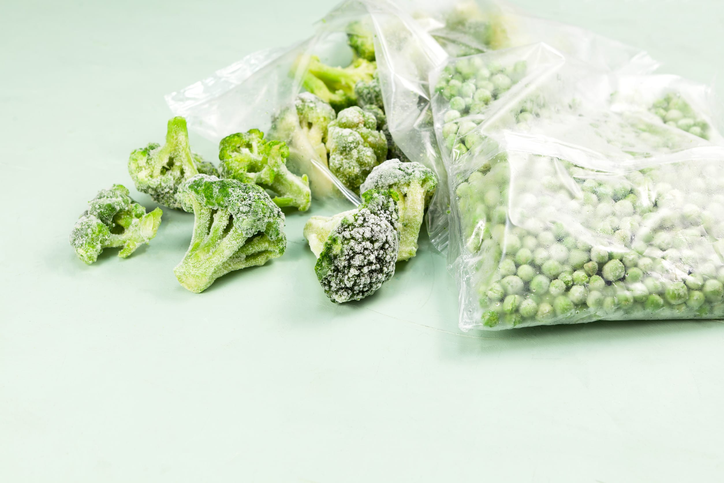 frozen vegetables freshness