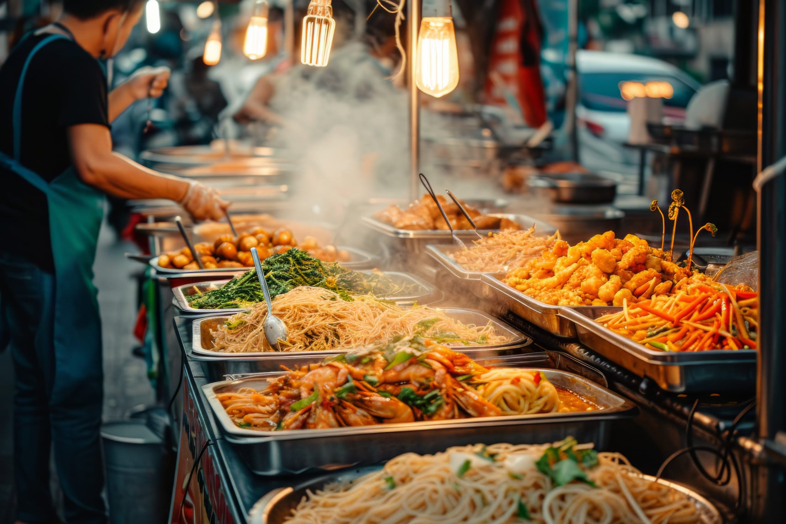 buffet foods