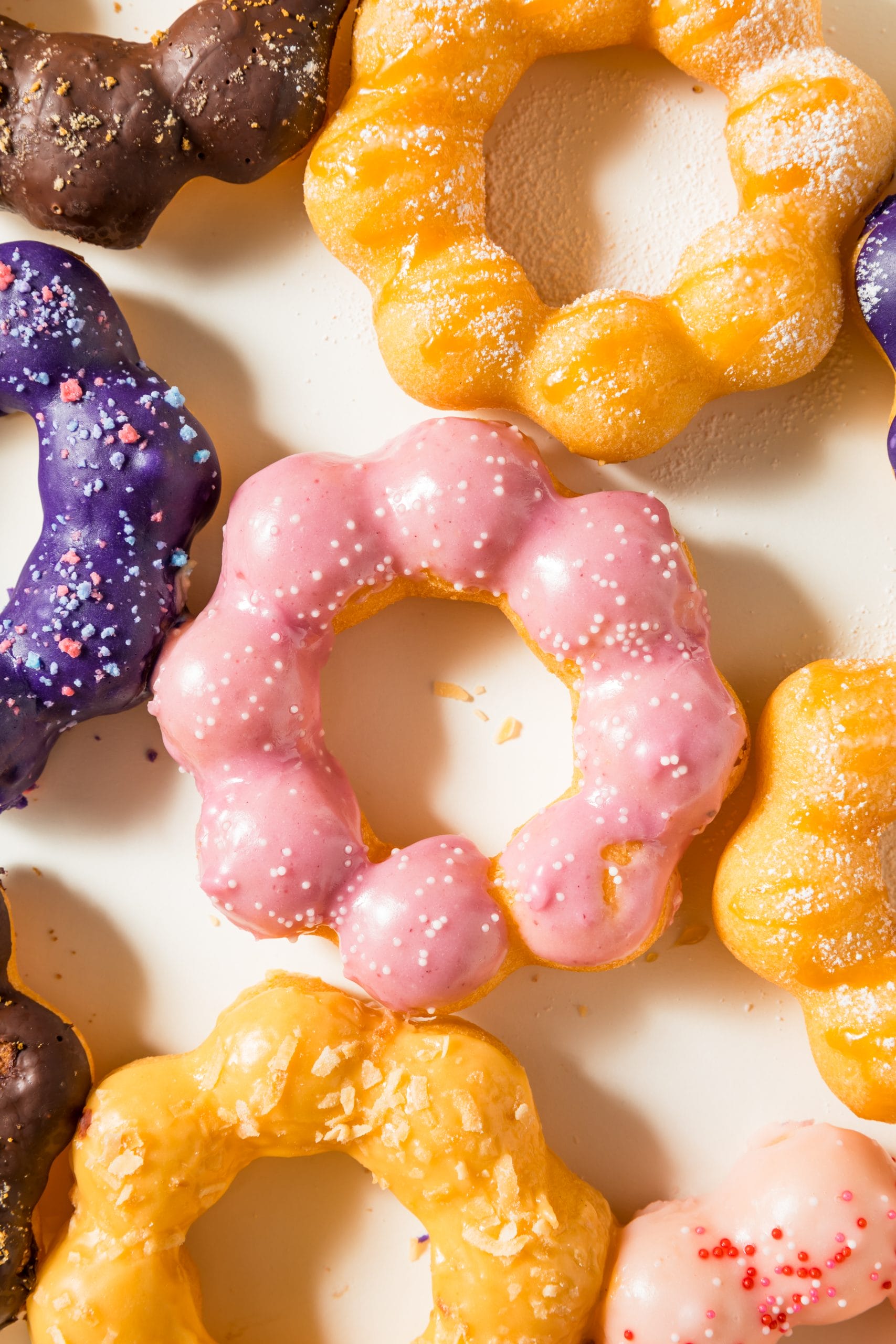 Colorful Homemade Mochi Donuts 7 New Bakery Chains in the U.S.: Serving Up Bento Cakes, Mochi Donuts, and TikTok-Worthy Treats