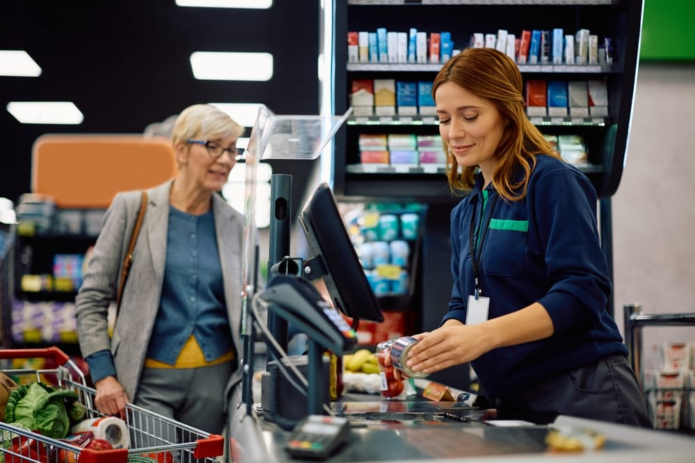 grocery cashiers